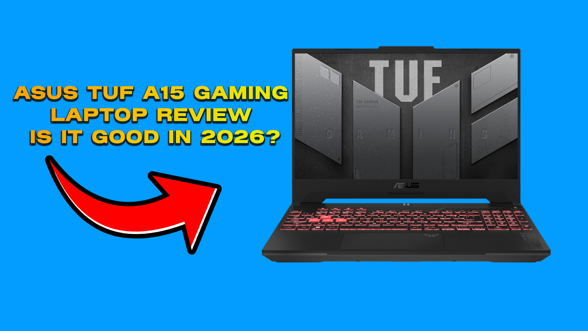 ASUS TUF A15 Gaming Laptop Review image