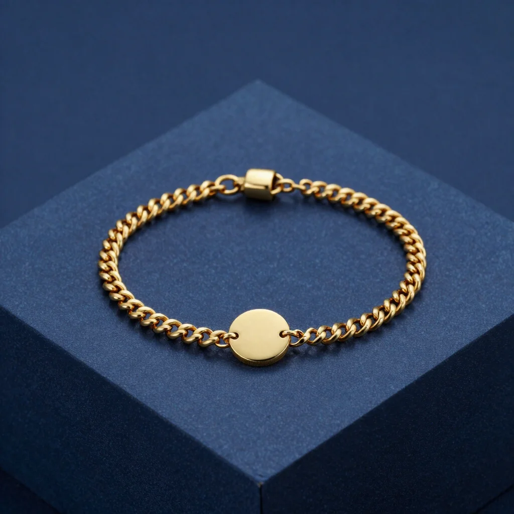 Halo Gold Bracelet