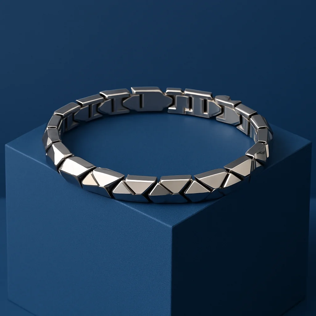 Vertex Silver Bracelet